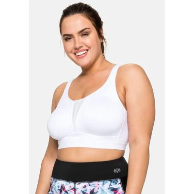 Sheego Sport-BH Große Größen Weiß - Sport-Bra Sheego Sport-BH Große Größen Weiß - Sport-Bra