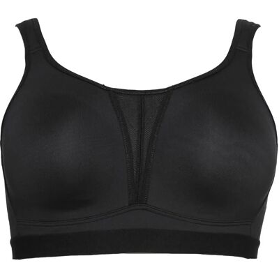 Sheego Große Größen Sport-BH - Modell Gr. 90, Cup E, Schwarz Sheego Große Größen Sport-BH - Modell Gr. 90, Cup E, Schwarz