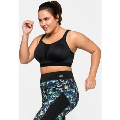 SHEEGO Sport-BH - Große Größen - Feuchtigkeitsableitend, Verstellbar, Nahtlose Cups - Sport-BH SHEEGO Sport-BH - Große Größen - Feuchtigkeitsableitend, Verstellbar, Nahtlose Cups - Sport-BH