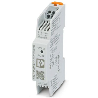 Phoenix Contact STEP3 Netzteil - 12V 1,3A DIN-Schiene Phoenix Contact STEP3 Netzteil - 12V 1,3A DIN-Schiene
