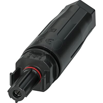 PHOENIX-CONTACT - ES C4F S CO1 - 1 pole - Red/Black - Electrical Connector PHOENIX-CONTACT - ES C4F S CO1 - 1 pole - Red/Black - Electrical Connector