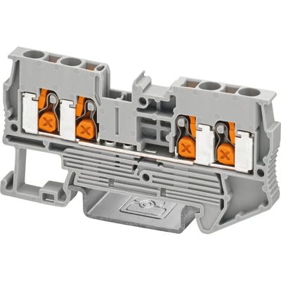 PHOENIX-CONTACT - XT 2,5 QUATTRO - Gray - Terminal block PHOENIX-CONTACT - XT 2,5 QUATTRO - Gray - Terminal block
