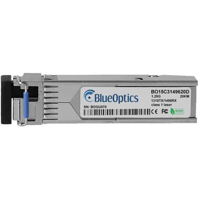 BlueOptics SPL-34-43-GB-BX-BO Transceiver Réseau - Fibre optique - 1250 Mbit/s - Publicité BlueOptics SPL-34-43-GB-BX-BO Transceiver Réseau - Fibre optique - 1250 Mbit/s - Publicité