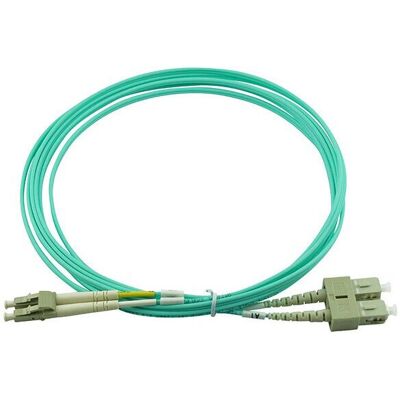 BlueOptics 221691-B21 Câble fibre aqua 2m OM3 LC-SC - Publicité BlueOptics 221691-B21 Câble fibre aqua 2m OM3 LC-SC - Publicité