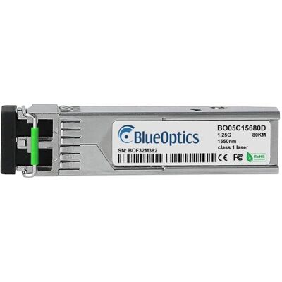 BlueOptics SFP-1G-ZX-QN-BO Glasfaser-Transceiver - 80 km, 1250 Mbit/s BlueOptics SFP-1G-ZX-QN-BO Glasfaser-Transceiver - 80 km, 1250 Mbit/s
