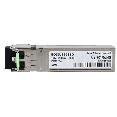 Transcepteur réseau BlueOptics E10GSFPSRX - Fibre optique, 10Gbps, SFP+ - Publicité Transcepteur réseau BlueOptics E10GSFPSRX - Fibre optique, 10Gbps, SFP+ - Publicité