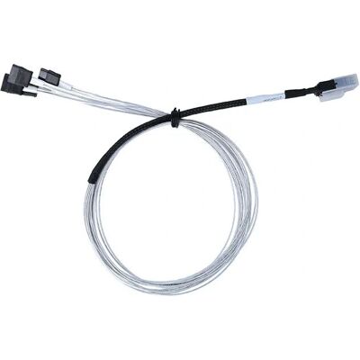 BlueOptics BLIS474S - Câble SAS - 50cm - Noir, Blanc - Publicité BlueOptics BLIS474S - Câble SAS - 50cm - Noir, Blanc - Publicité