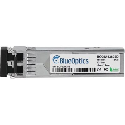 BlueOptics 1G-SFP-100FX-OM - Module de transceiver réseau - 155 Mbit/s - Argent - Publicité BlueOptics 1G-SFP-100FX-OM - Module de transceiver réseau - 155 Mbit/s - Argent - Publicité