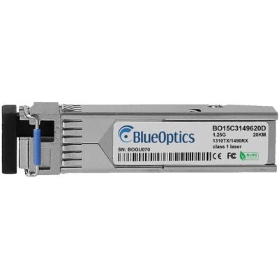 BlueOptics SFP-BXU34-20KM-QN-BO Transceiver réseau - Fibre optique - 1250 Mbit/s - Publicité BlueOptics SFP-BXU34-20KM-QN-BO Transceiver réseau - Fibre optique - 1250 Mbit/s - Publicité