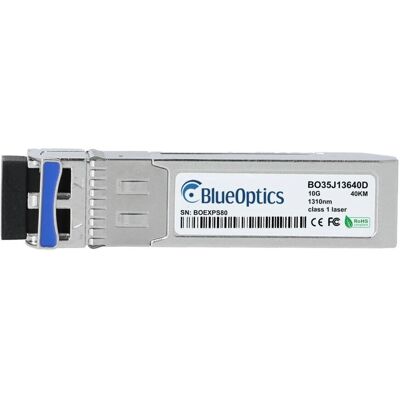 BlueOptics SFP-10G-LR40-A-BO Module de Transmetteur Réseau - 10 Gbps, 40 km, Duplex - Publicité BlueOptics SFP-10G-LR40-A-BO Module de Transmetteur Réseau - 10 Gbps, 40 km, Duplex - Publicité
