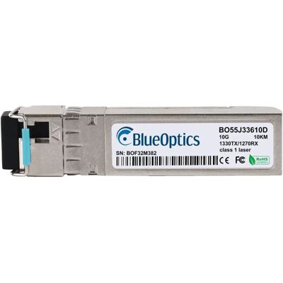 Module transcepteur réseau BlueOptics 740-066990-BO - 10GBASE-BX-D - Fibre monomode Module transcepteur réseau BlueOptics 740-066990-BO - 10GBASE-BX-D - Fibre monomode