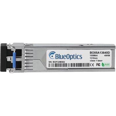 BlueOptics R0001 Transceiver SFP en fibre optique - 155 Mbit/s - Argent - Module réseau - Publicité BlueOptics R0001 Transceiver SFP en fibre optique - 155 Mbit/s - Argent - Module réseau - Publicité