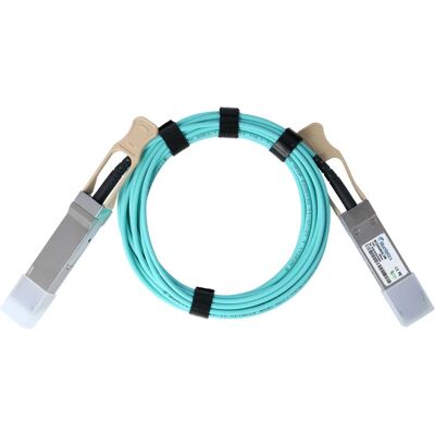 BlueOptics CBL-515-BO Câble à fibre optique 15m QSFP28 AOC Noir - Câble optique - Publicité BlueOptics CBL-515-BO Câble à fibre optique 15m QSFP28 AOC Noir - Câble optique - Publicité