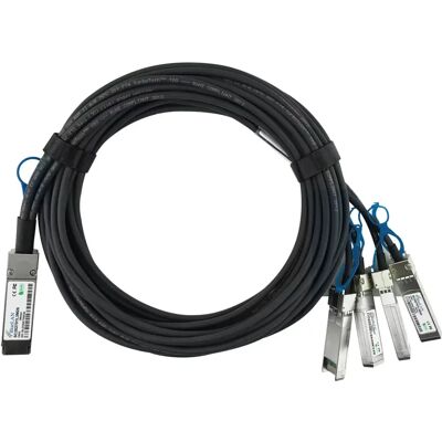 BlueOptics 100G-DACP-QSFP4SFP5M - Câble en fibre optique - 5m - Publicité BlueOptics 100G-DACP-QSFP4SFP5M - Câble en fibre optique - 5m - Publicité