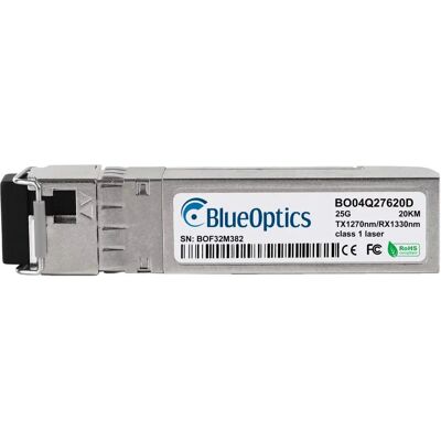 BlueOptics SFP-25G-LR-BXU1-I - Transcepteur réseau fibre optique - 25000 Mbit/s BlueOptics SFP-25G-LR-BXU1-I - Transcepteur réseau fibre optique - 25000 Mbit/s