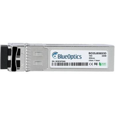 Transcepteur réseau BlueOptics PAN-SFP-PLUS-SR - 10G, Fibre, 300m - Publicité Transcepteur réseau BlueOptics PAN-SFP-PLUS-SR - 10G, Fibre, 300m - Publicité