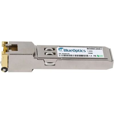 Transmetteur réseau cuivre BlueOptics SFP-1000T - 1250 Mbit/s - Publicité Transmetteur réseau cuivre BlueOptics SFP-1000T - 1250 Mbit/s - Publicité