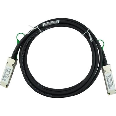 Câble réseau Blueoptics EX-QSFP-40GE-DAC-5M - Publicité Câble réseau Blueoptics EX-QSFP-40GE-DAC-5M - Publicité