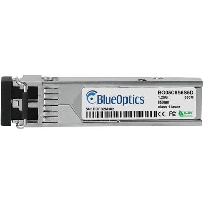 Transceiver en fibre optique BlueOptics GLC-SX-MM - 1250 Mbit/s - Publicité Transceiver en fibre optique BlueOptics GLC-SX-MM - 1250 Mbit/s - Publicité