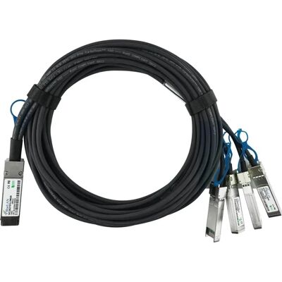 Blueoptics SC282701L2M26-BL - 2M QSFP28 vers 4xSFP28 - Mâle/Mâle - Câble Optique - Publicité Blueoptics SC282701L2M26-BL - 2M QSFP28 vers 4xSFP28 - Mâle/Mâle - Câble Optique - Publicité