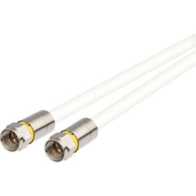 Kathrein ETF 600/S coaxial cable - 0.6m F-type White Kathrein ETF 600/S coaxial cable - 0.6m F-type White