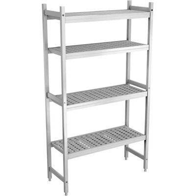 GGM Gastro - Rayonnage aluminium 952 x 1800 - 600 kg - -30 tot 90 C - Shelving GGM Gastro - Rayonnage aluminium 952 x 1800 - 600 kg - -30 tot 90 C - Shelving