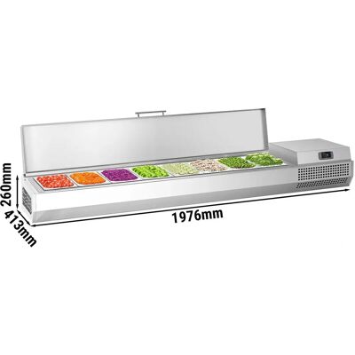 GGM Gastro - Premium PLUS - 1976x413mm - Display cabinet GGM Gastro - Premium PLUS - 1976x413mm - Display cabinet