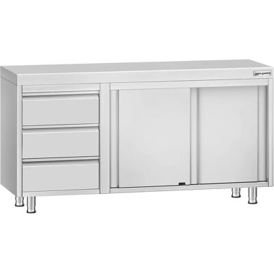 GGM Gastro ECO Werkkast - 3 Laden RVS GGM Gastro ECO Werkkast - 3 Laden RVS