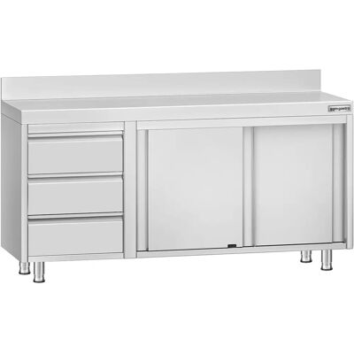 GGM Gastro ECO Werkkast - Roestvrij staal - 1600x600mm GGM Gastro ECO Werkkast - Roestvrij staal - 1600x600mm