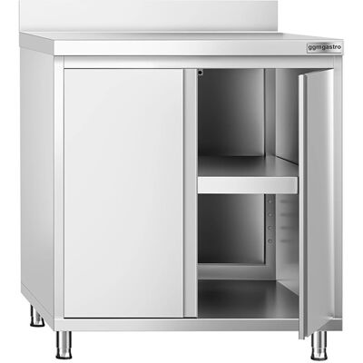 GGM Gastro - Werkkast PREMIUM - 800x700mm - Roestvrij staal - Zilver GGM Gastro - Werkkast PREMIUM - 800x700mm - Roestvrij staal - Zilver