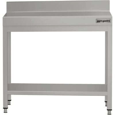 GGM GASTRO - RVS werktafel 700x600mm - Zilver GGM GASTRO - RVS werktafel 700x600mm - Zilver