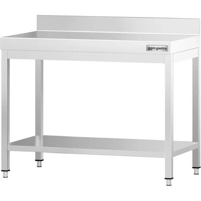 GGM Gastro - RVS werktafel PREMIUM - 800x700mm - RVS GGM Gastro - RVS werktafel PREMIUM - 800x700mm - RVS