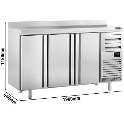 GGM Gastro - PREMIUM PLUS - 1960x600mm - Zilver - Koeltafel GGM Gastro - PREMIUM PLUS - 1960x600mm - Zilver - Koeltafel
