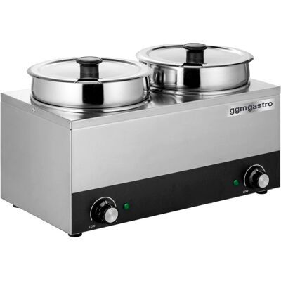 GGM Gastro Bain marie - hotpot - 7L - Voedselwarmer GGM Gastro Bain marie - hotpot - 7L - Voedselwarmer