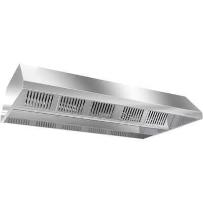 GGM Gastro - Plafondafzuigkap 3,2 m - met filter en lamp GGM Gastro - Plafondafzuigkap 3,2 m - met filter en lamp