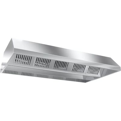 GGM Gastro RVS Keukenafzuigkap 3400x1300x450mm - CE Markering GGM Gastro RVS Keukenafzuigkap 3400x1300x450mm - CE Markering
