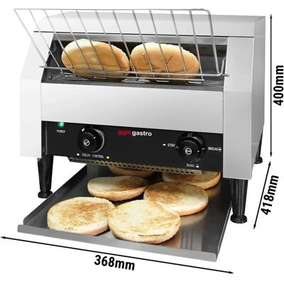 GGM Gastro DTKB200 - Grijs - Broodrooster GGM Gastro DTKB200 - Grijs - Broodrooster