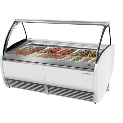 GGM Gastro - Leo 1960mm - LED - IJs-vitrine GGM Gastro - Leo 1960mm - LED - IJs-vitrine
