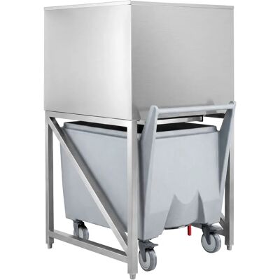GGM Gastro - 250 kg - met transportwagen - IJsopslagbak GGM Gastro - 250 kg - met transportwagen - IJsopslagbak