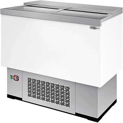 GGM Gastro - Koelkist voor flessen - Kunststof coating wit - 200 liter GGM Gastro - Koelkist voor flessen - Kunststof coating wit - 200 liter