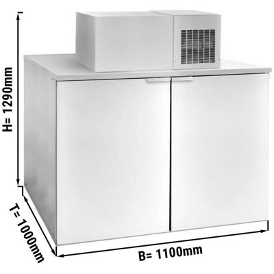 GGM Gastro - Vatenkoeler - 4x50 L - 2 deuren - Vatkoeler GGM Gastro - Vatenkoeler - 4x50 L - 2 deuren - Vatkoeler