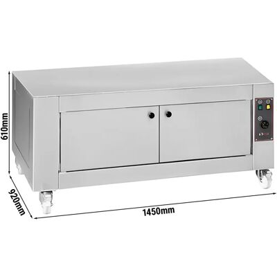 GGM Gastro - Fermentatiekast - 6 Platen - Zilver GGM Gastro - Fermentatiekast - 6 Platen - Zilver