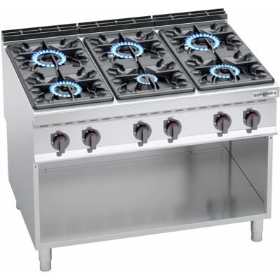 GGM GASTRO - GHB199H - Zilver - Gaskookplaat GGM GASTRO - GHB199H - Zilver - Gaskookplaat