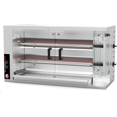 GGM Gastro Gas Kippen Grill - 9,4kW - 2 Spiesen - RVS GGM Gastro Gas Kippen Grill - 9,4kW - 2 Spiesen - RVS