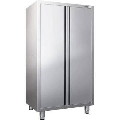 GGM Gastro Opslagkast - 1,0/1,8 m - Roestvrij staal - 600mm diep GGM Gastro Opslagkast - 1,0/1,8 m - Roestvrij staal - 600mm diep