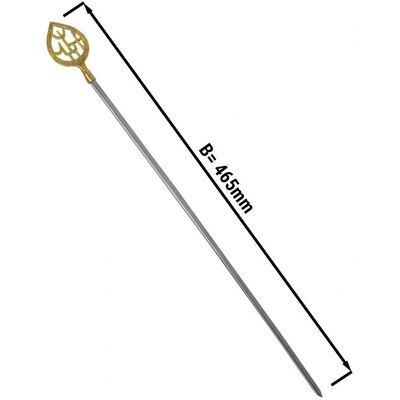 GGM Gastro - 50 stuks grillspiezen - Goud GGM Gastro - 50 stuks grillspiezen - Goud