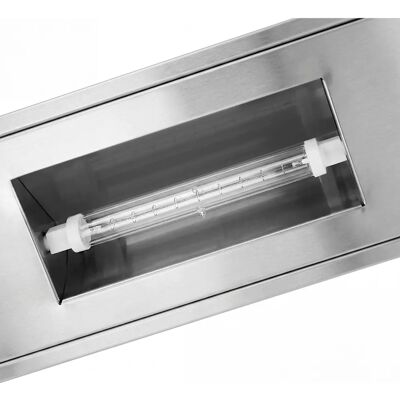 GGM Gastro - Glassbescherming verwarming - Zilver - 1.1m - Verlichting GGM Gastro - Glassbescherming verwarming - Zilver - 1.1m - Verlichting