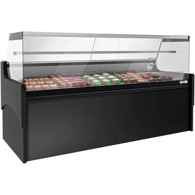 GGM Gastro 2480mm Koelvitrine - Zwart GGM Gastro 2480mm Koelvitrine - Zwart