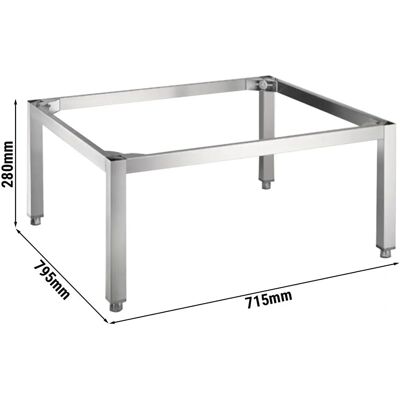 GGM Gastro Ondersteuning voor Oven - KB511 & KB1011 - Zilver GGM Gastro Ondersteuning voor Oven - KB511 & KB1011 - Zilver