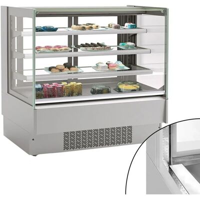GGM Gastro - Vitrine à gâteaux 980mm - LED-verlichting GGM Gastro - Vitrine à gâteaux 980mm - LED-verlichting